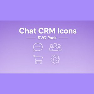 Chat & CRM UI Icons Starter Pack (Lucide-curated)