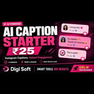 AI Caption Starter — 7-Day Mini Course | Digi Soft